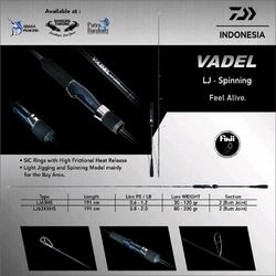 DAIWA VADEL J60MLS・Y (AK) Daiwa Vadel J60MLS-Y – JDM TACKLE HEAVEN