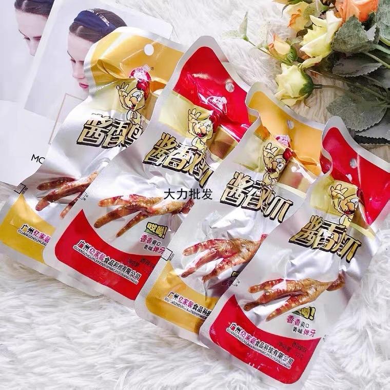 combo 5 Chiếc Chân Gà Tứ Xuyên Thơm Ngon Đủ 2 Vị đồ ăn vặt tê cay