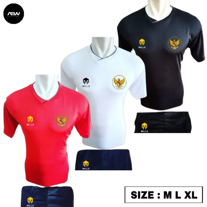 JERSEY TIMNAS AWAY 2022/2023 JERSEY INDONESIA GRADE ORI JERSEY BOLA TIMNAS Baju Setelan
