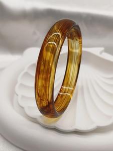 Fashionable Solid Color Design Resin Bangle, 1 Count Casual Jewelry for Women, Trendy All-match & Exquisite Jewelry for Birthday Gift