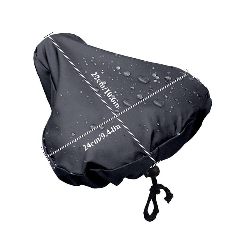 Product Introduction of Swazsdk Bike Seat Cover with Adjustable Drawstring Waterproof Washable Oxford Cloth MTB Road Mountain Bicycle Saddle Sun Dust Protector Cover 0