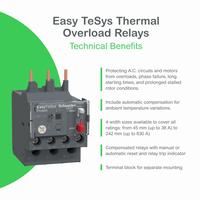 Gambar THERMAL OVERLOAD RELAY SCHNEIDER ELECTRIC EASYPACT TVS CLASS 10A 48-65A - LRE359 dari listrikkitaofficial Kota Administrasi Jakarta Timur 3 Tokopedia