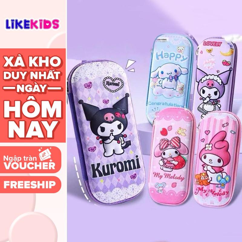 HỘP BÚT Cho Bé Gái Hình 3D CUTE - LikeKids