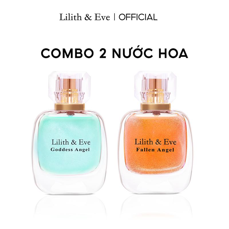 Combo nước hoa Lilith and Eve Goddess Angel và Fallen Angel Nữ Cosmetic Xịt Thơm Perfume Women