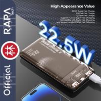 Gambar RAPAtech PB2021 - ORIGIN CRYSTAL II - QC 22.5W LED 10000 mAh Powerbank dari Liem Group Kota Administrasi Jakarta Barat 2 Tokopedia