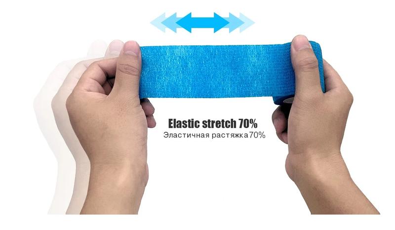 Product Introduction of Che Mặt Săn Bắn, Băng Quấn Đàn Hồi Ngụy Trang, Chiều Dài 4.8M, Băng Quấn Bảo Vệ Thể Thao, Thích Hợp Cho Mắt Cá Chân, Đầu Gối Và Ngón Tay, Được Làm Bằng Cao Su Tổng Hợp, Có Độ Dính 6