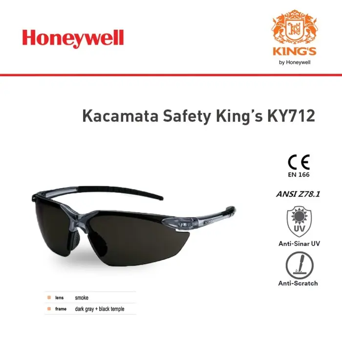 Kacamata Safety Kings KY712 with Sporty & Stylish Design