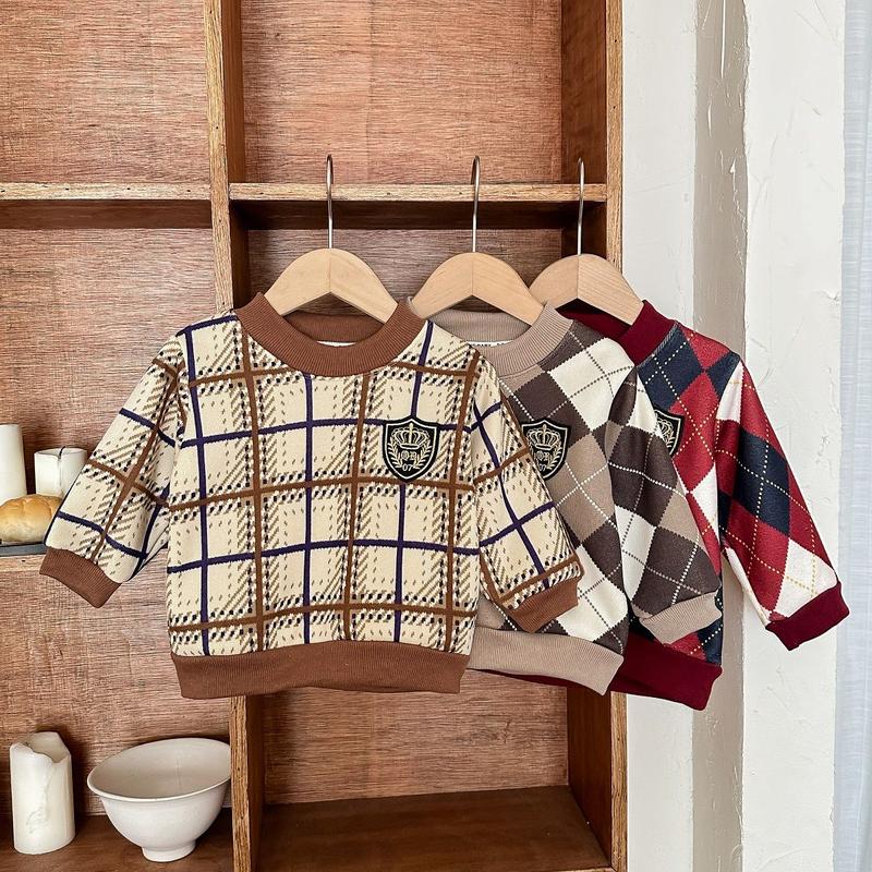 Áo Len Sợi Sữa Cho Trẻ Em, Bé Trai Và Bé Gái, Cổ Tròn, Áo Len Cashmere, Thích Hợp Cho Mùa Thu Và Mùa Đông, Áo Sơ Mi Lớp Nền Ấm Áp, Cho Trẻ Sơ Sinh 5