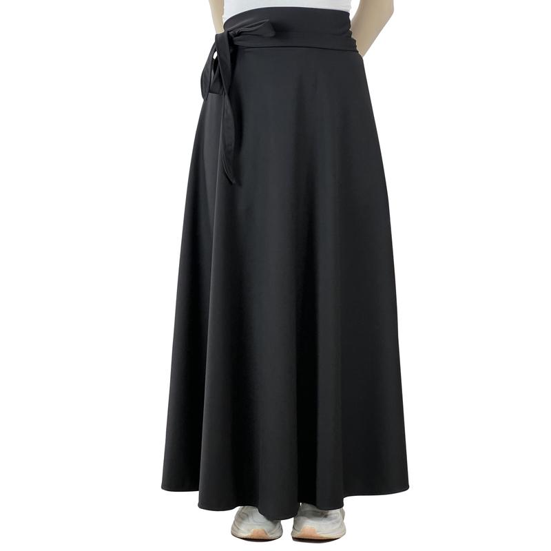 [Tặng vớ lót lông] Chân váy chống nắng cột dây freesize-dài 96cm eo dưới 100cm Nữ Voi Women