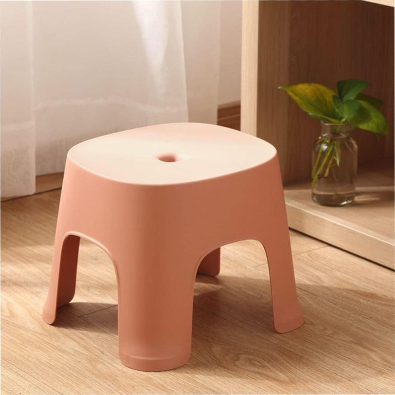 Product Introduction of Portable Non-Slip Plastic Stool-Perfect Choice for Family, Bathroom and Outdoor Leisure 1