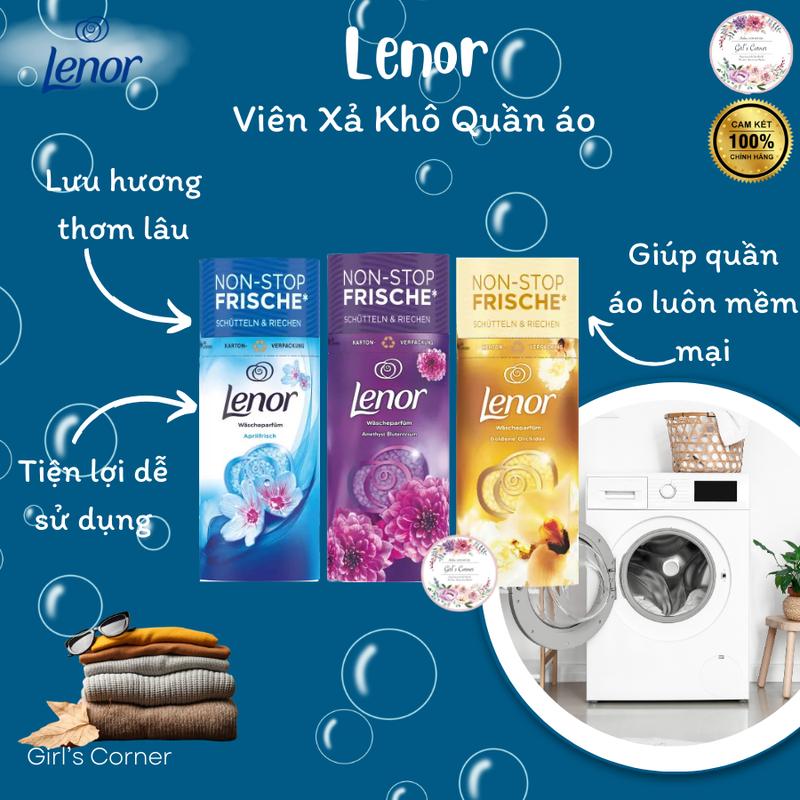 Product Introduction of [Mẫu mới] Viên xả vải khô quần áo Hương nước Hoa Lenor 160Gr [Đức] [Khuyến mại] [Nội địa Đức] 0