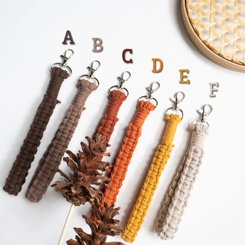 Gantungan Kunci Unik Earth Tone Series Keychain 3