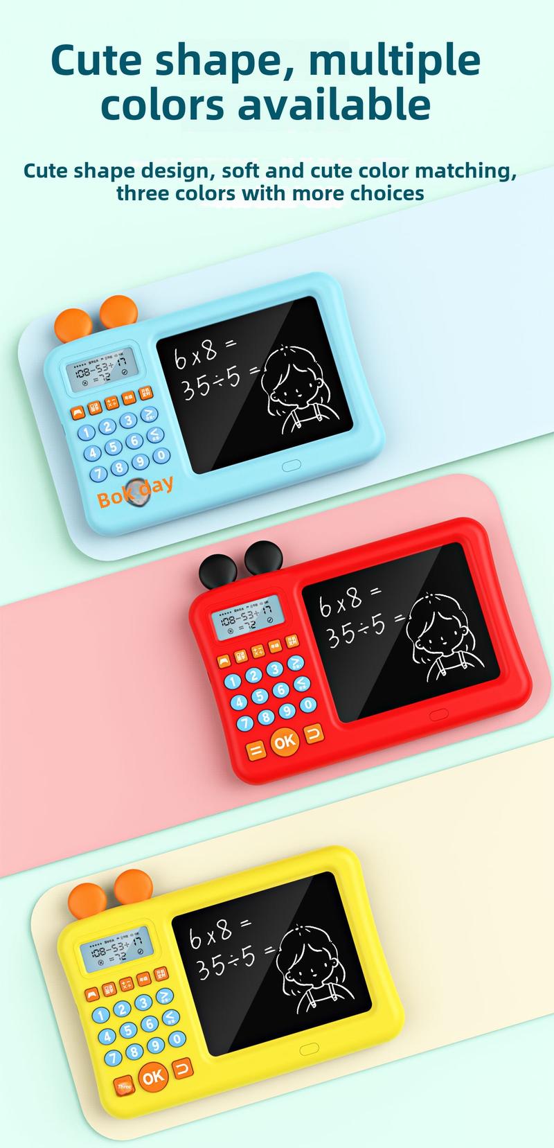 Product Introduction of Mickey Children's Mental Arithmetic Machine/Practice Machine, Intelligent Enlightenment Children's Early Education Learning Machine, Mental Arithmetic Training Machine, Math Mental Arithmetic Machine 27