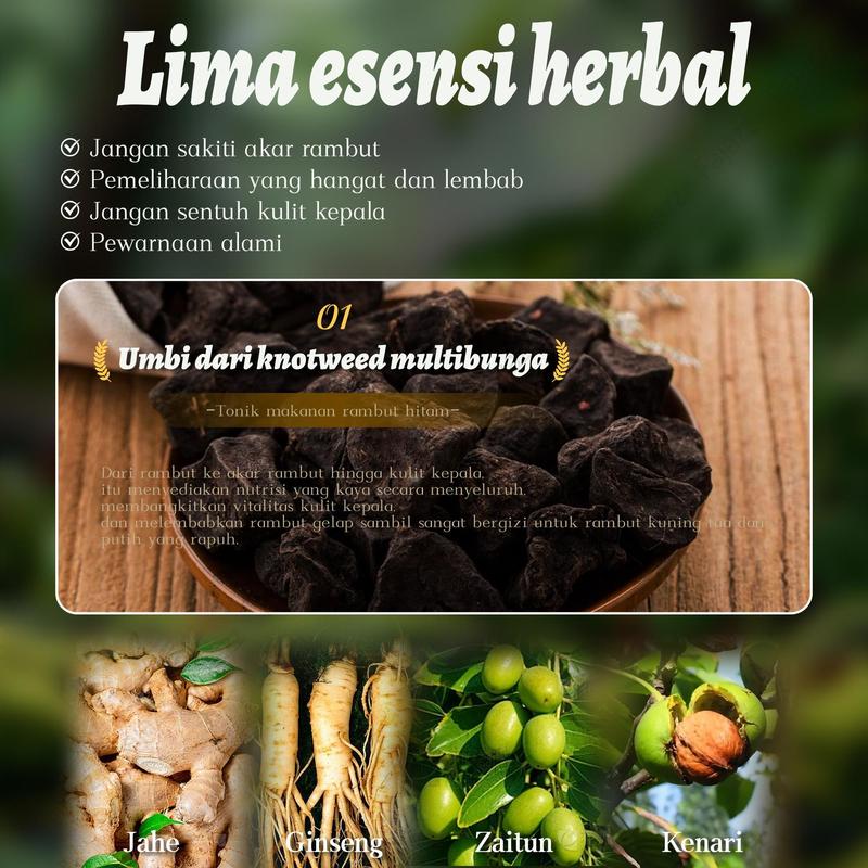 【Fajazz】（20 pcs）Pewarna rambut gelembung Fajazz adalah merek asli resmi tanaman murni, pewarna gelembung alami dan tidak menyebabkan iritasi untuk pria dan wanita, Anda dapat mewarnai rambut Anda di rumah 0
