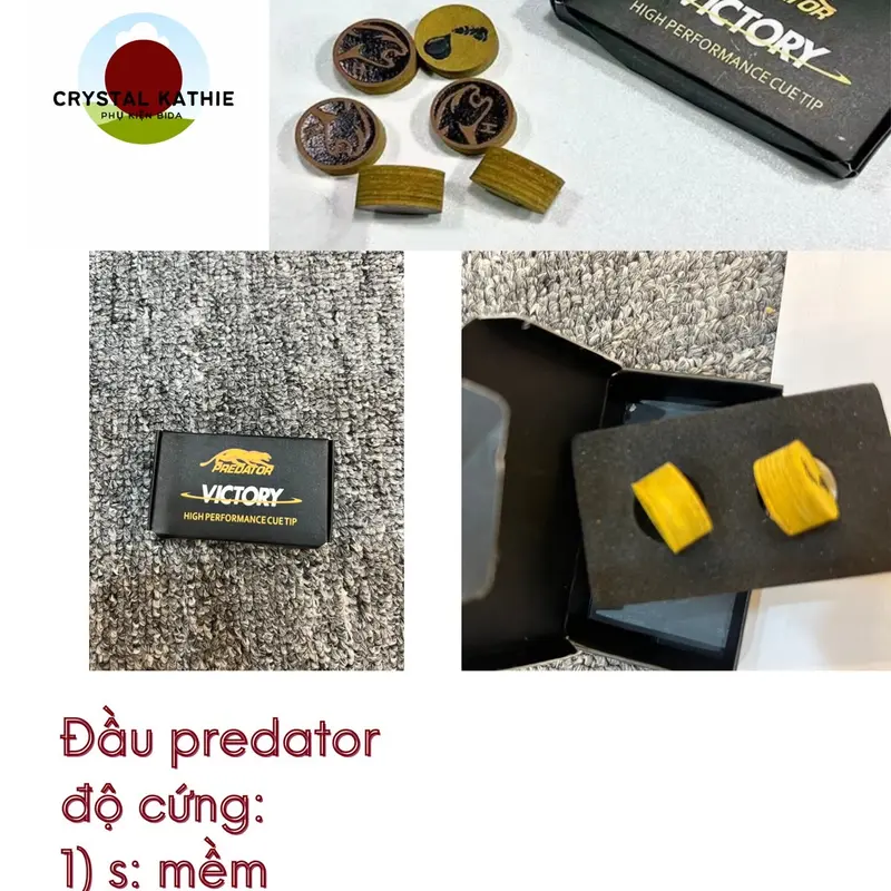 Đầu cơ bida Predator vàng 150K/cái 0