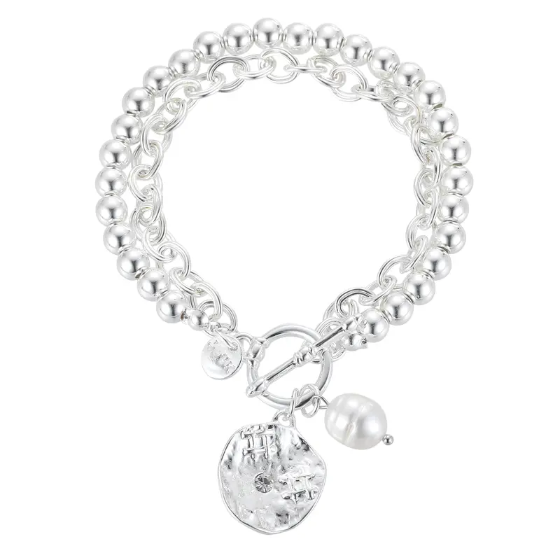 Multi Chain cute diamond charm Bracelet  (JYT22905) 2