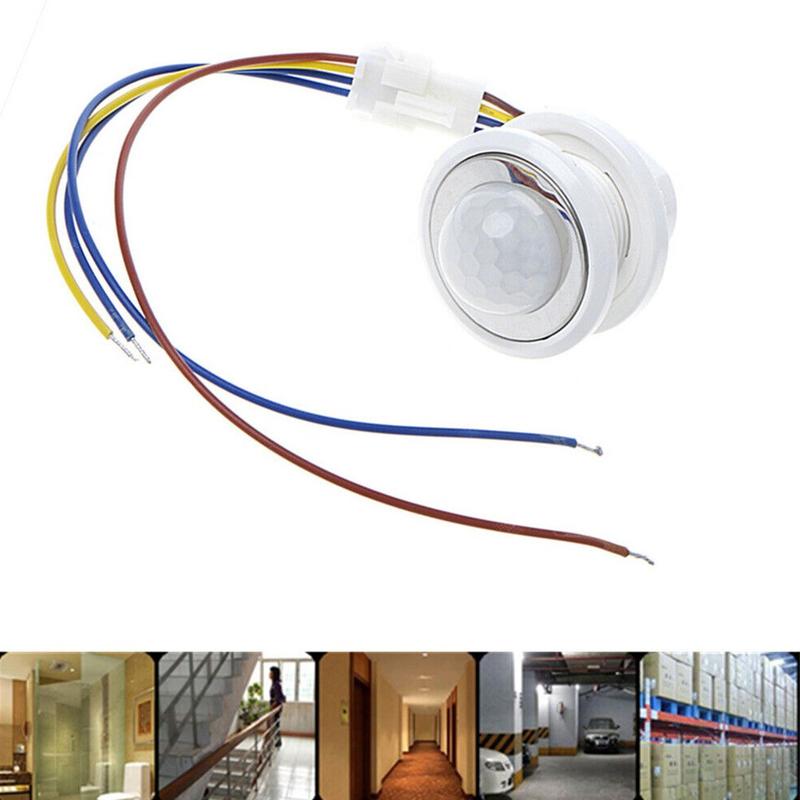 1Pcs  Adjustable PIR Detector Infrared Motion Sensor Switch AC110-240V 0