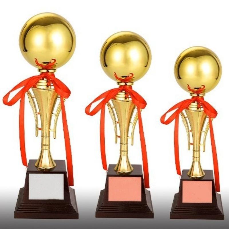 Product Introduction of High Quality Metal Golden Ball Awards Trophy Spherical Soccer Competition Small Prize Cup Excellent Player Award Craft Souvenirs Winner Award Trophy Toy for Team Sport Competition 11