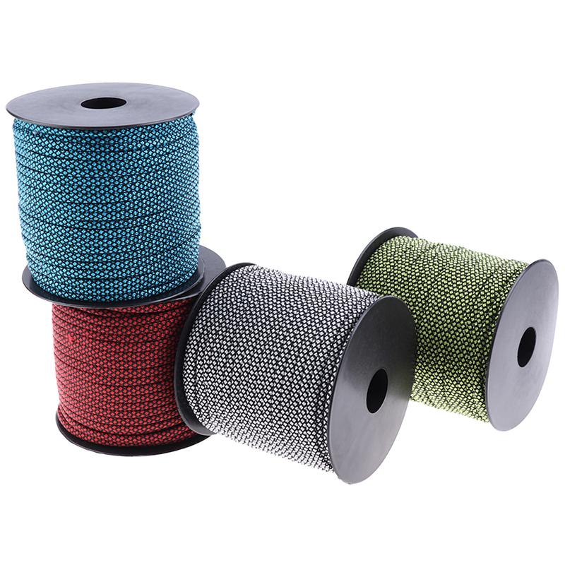 Dây Guyline Phản Quang, 50m, Dây Chạy Bộ Dây Guy Line Cho Lều Cắm Trại Ngoài Trời, [YYY] Phụ Kiện Camping 2