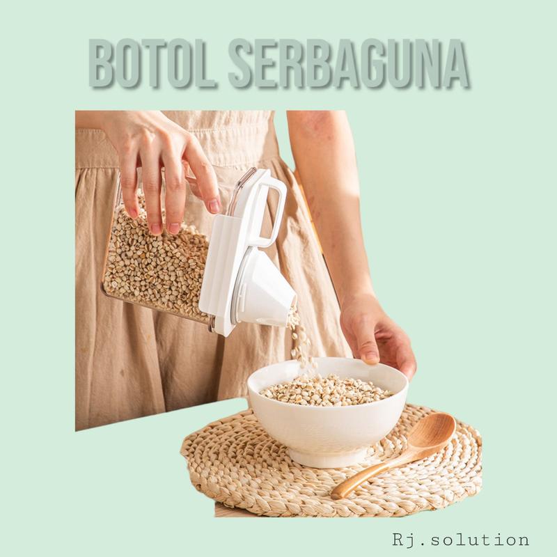 RJ Botol serbaguna/ botol detergent/ botol dry food Jar 4