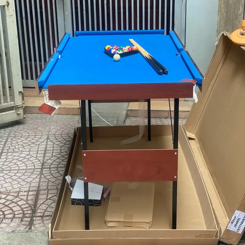 Bàn Bi-A mini bằng gỗ Table TTP-140 kích thước 140x61x78cm Đồ Chơi Cho Bé Và Người lớn 4
