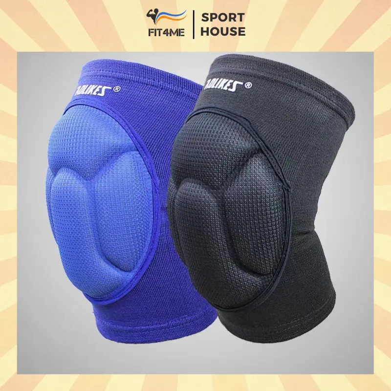 Bó Gối Thể Thao Có Đệm Mút Dày Bảo Vệ Đầu Gối, Băng Gối Thủ Môn Chính Hãng AOLIKES A0217 0