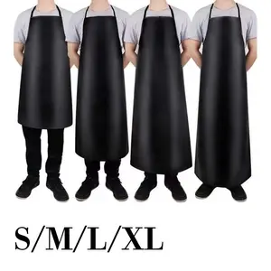 Apron Waterproof Celemek Kulit Celemek Masak Full Anti Minyak Anti Air Pu Waterproof Oil-proof Strong And Durable