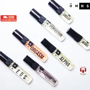 DECANT PARFUM HMNS 5ml Share In Jar Tester Original 2ml (ORGASM, EOS, ALPHA, FARHAMPTON, THE PERFECTION ,AMBAR ,JANMA) Perfume
