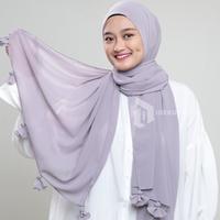 Gambar Idekurajut - Pashmina Reyna Shawl Pattern - Peach dari idekurajut_NEW Kab. Garut 5 Tokopedia