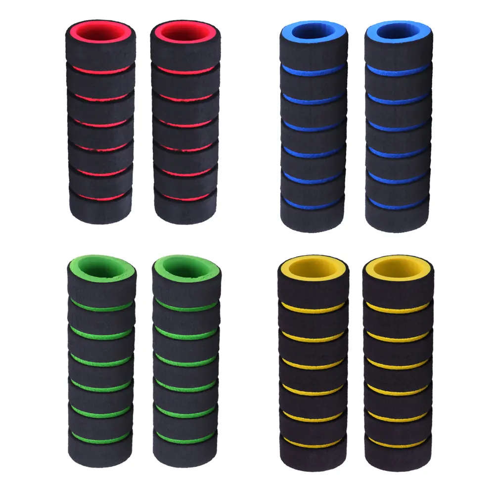 Tay Cầm Xe Đạp Leo Núi, 1 Cặp, Bọc Tay Cầm Bằng Bọt Biển Tay Cầm Thanh