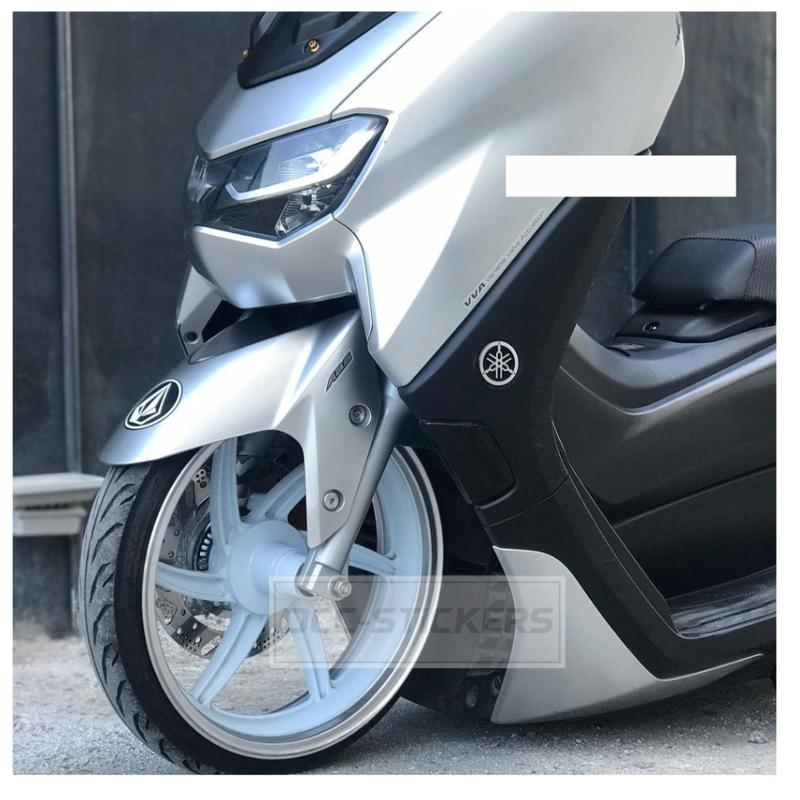 Stiker Skotlet Silver Metalik Candy Scotlite Perak Mettalic Premium Emblem Body Motor Vespa Stylish 5