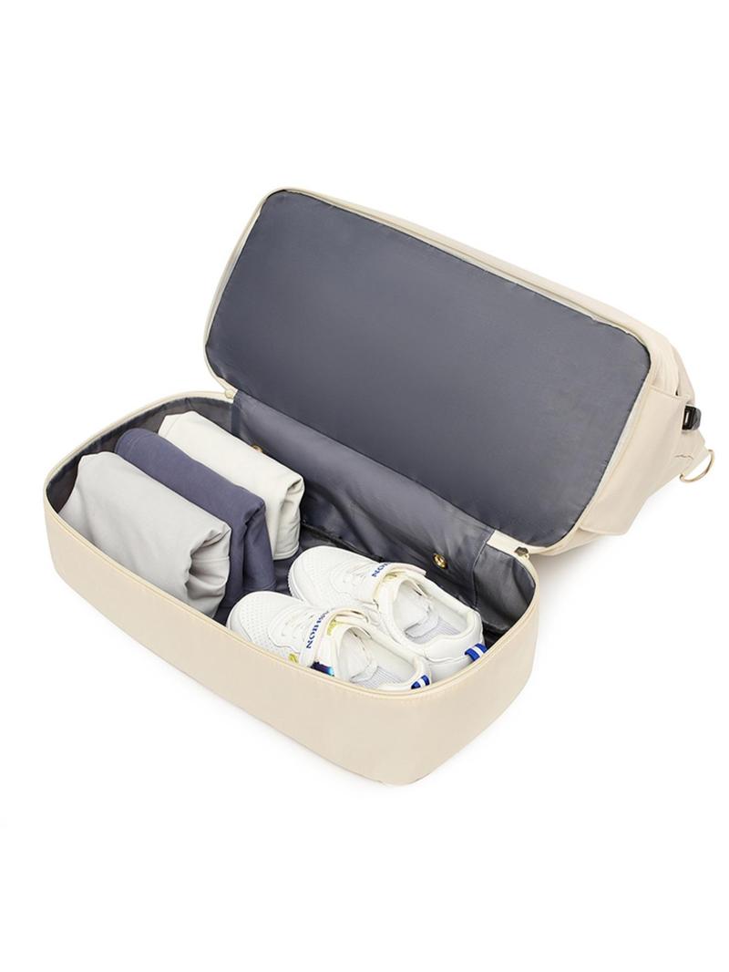 Product Introduction of Large Capacity Lightweight Sports Bag Set, Dry & Wet Separation Gym Bag with Shoe Compartment, Portable Crossbody Bag for Women & Men 3