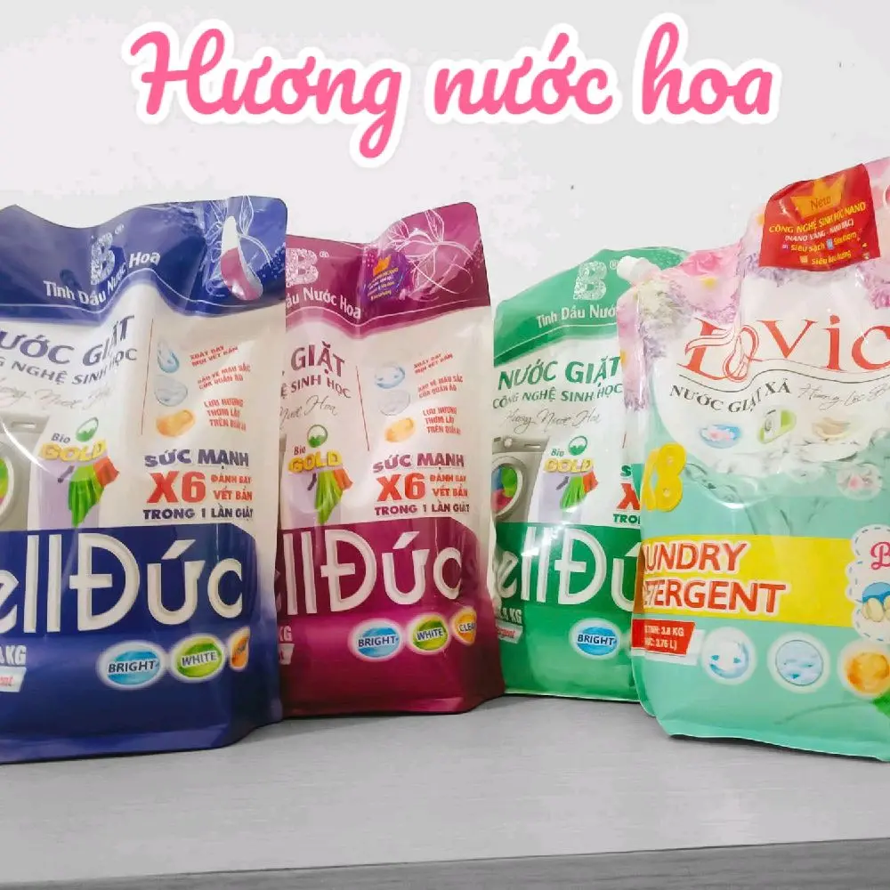 Nước Giặt Xả Hương Nước Hoa Bell Đức 3,8kg
