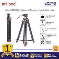 Gambar Miliboo MTT602A Heavy Duty Video Tripod Aluminum Fluid Head Professional for DSLR Mirrorless Camera dari Sentra Digital Kota Surabaya 1 Tokopedia
