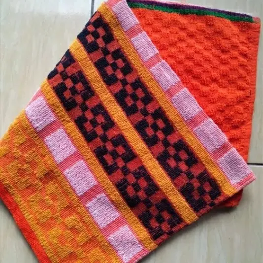 PAKET HEMAT 3 HANDUK MANDI DEWASA WARNA-WARNI UKURAN JUMBO 70X140 5