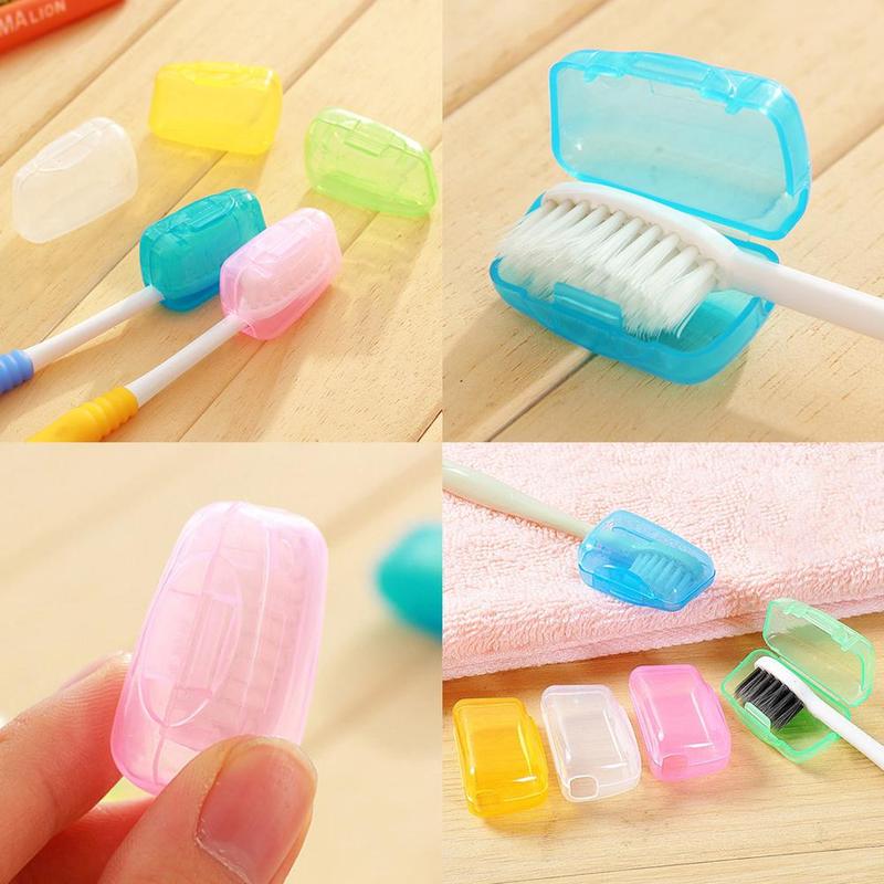 Portable Toothbrush Cover Travel Portable Wash Toothbrush Protector ...