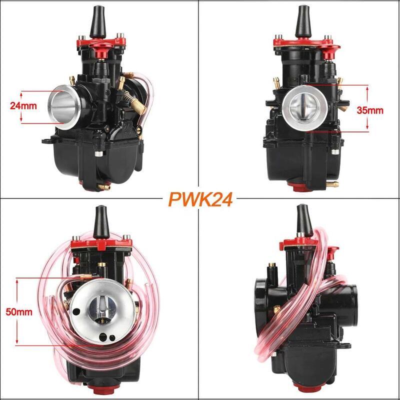 Product Introduction of High Performance Universal Modification Motorcycle Carburetor 21mm 24mm 26mm 28mm 30mm 32mm 34mm PWK Power Jet Carburettor Carb 27