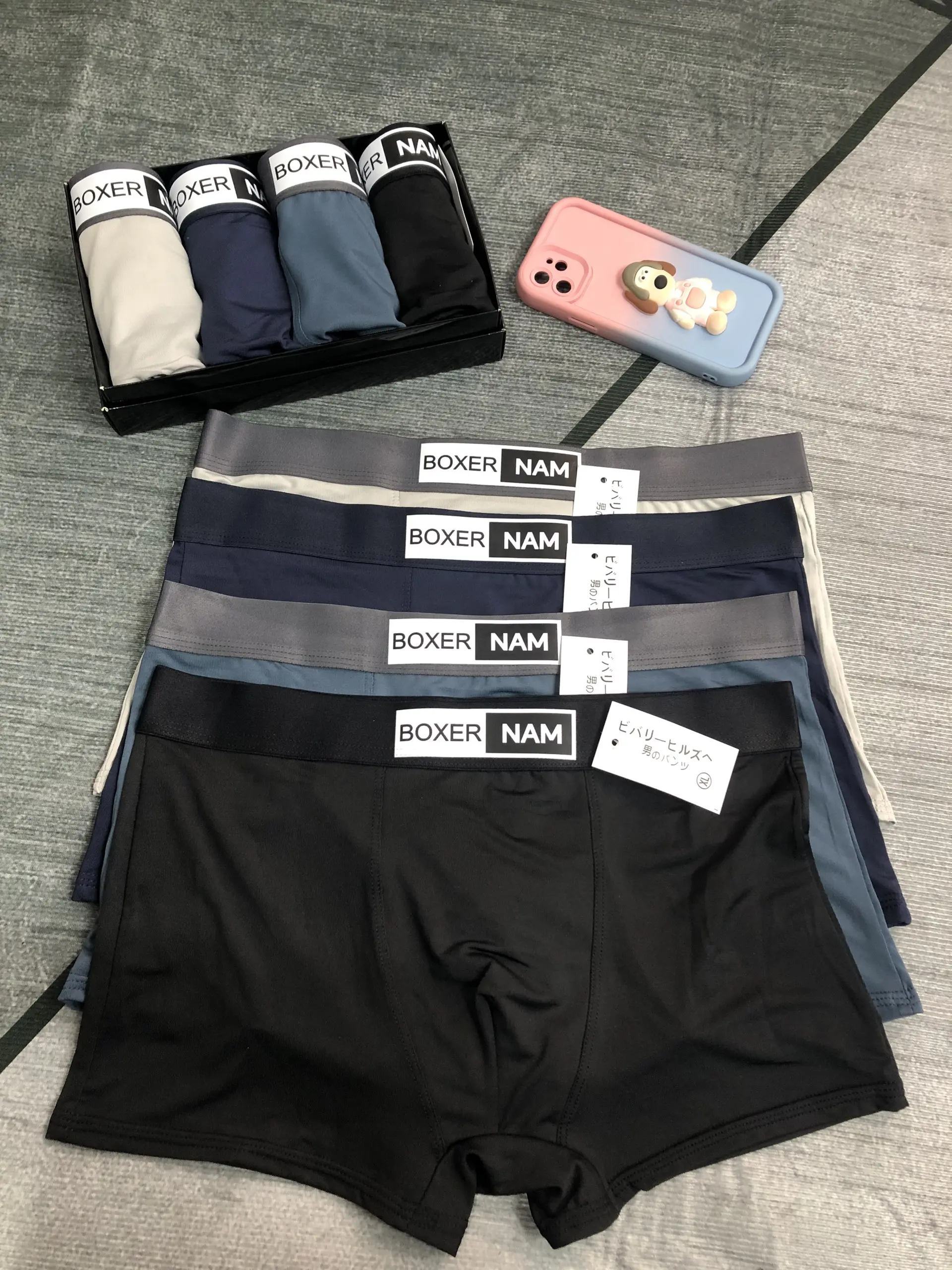 Combo 5 quần sịp đùi nam thun lạnh cao cấp - Quần Boxer nam - Menswear