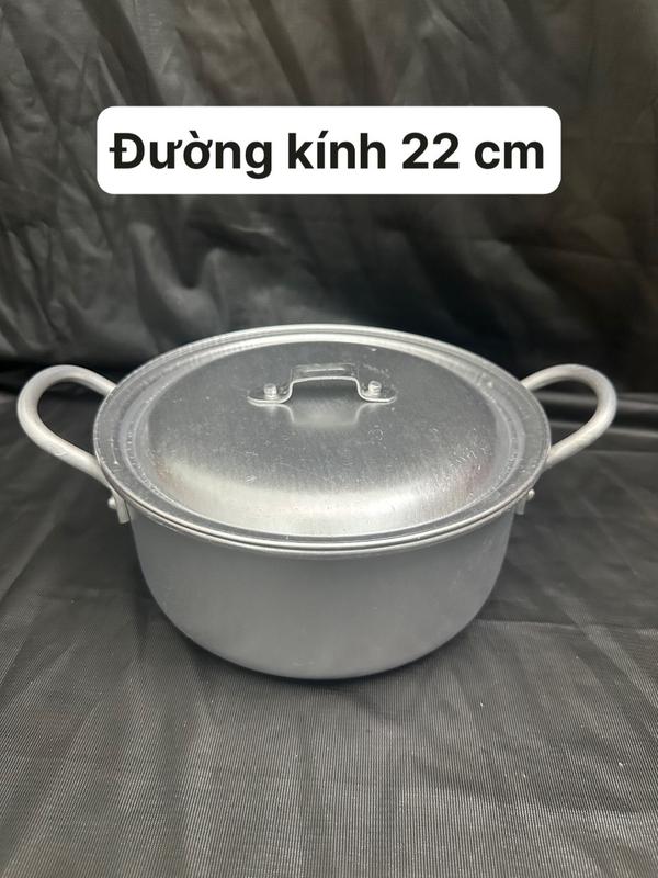 SIÊU RẺ-BỘ NỒI 5 MÓN - NHÔM NGUYÊN CHẤT -KHÔNG HAN GỈ 3