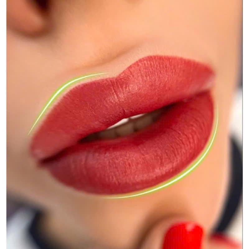 Dưỡng Hũ Lựu Đỏ Kích Màu Môi Luxury Collagen Lip Dưỡng Môi Kích Dưỡng Ẩm Màu Sau Phun Xăm Cho Nữ 5