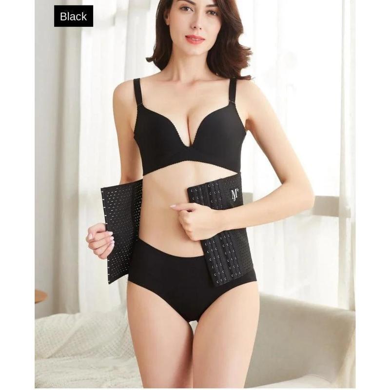 Product Introduction of hinghup High Quality Adjustable Women Body Shaper Breathable High Fit Waist Trainer Belt Recovery Bandage Strap 14