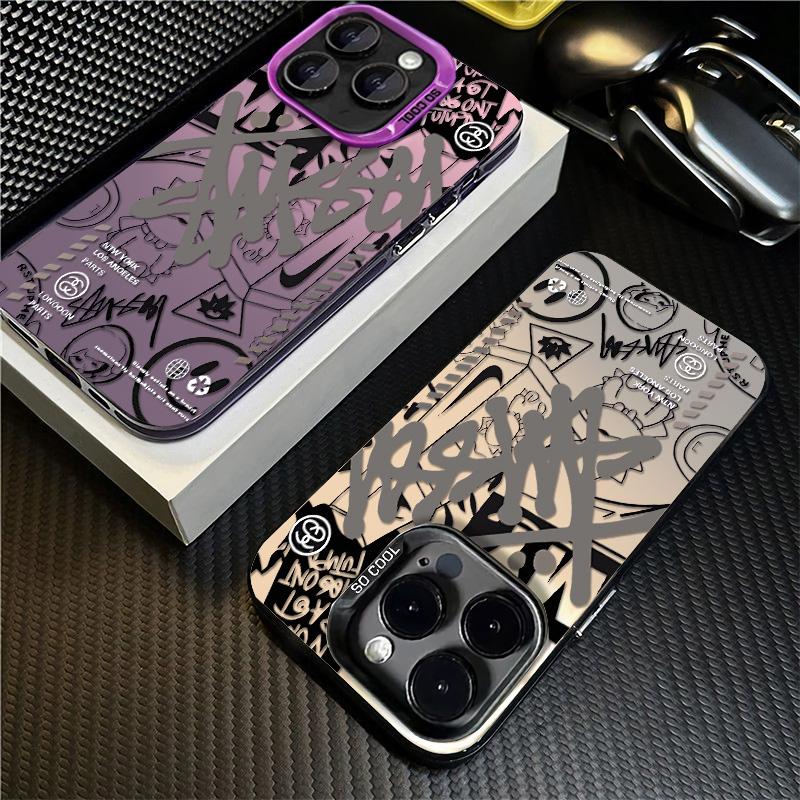 Product Introduction of Ốp Thông Minh, Họa Tiết Tiếng Anh Mặt Cười Graffiti, Thích Hợp Cho IPhone X, XS, XR, Xs Max, 14, 15, 13, 16, 11, 12ProMax, 7, 8plus, SE2020, Ốp Cứng, Bảo Vệ Siêu Chống Sốc 0