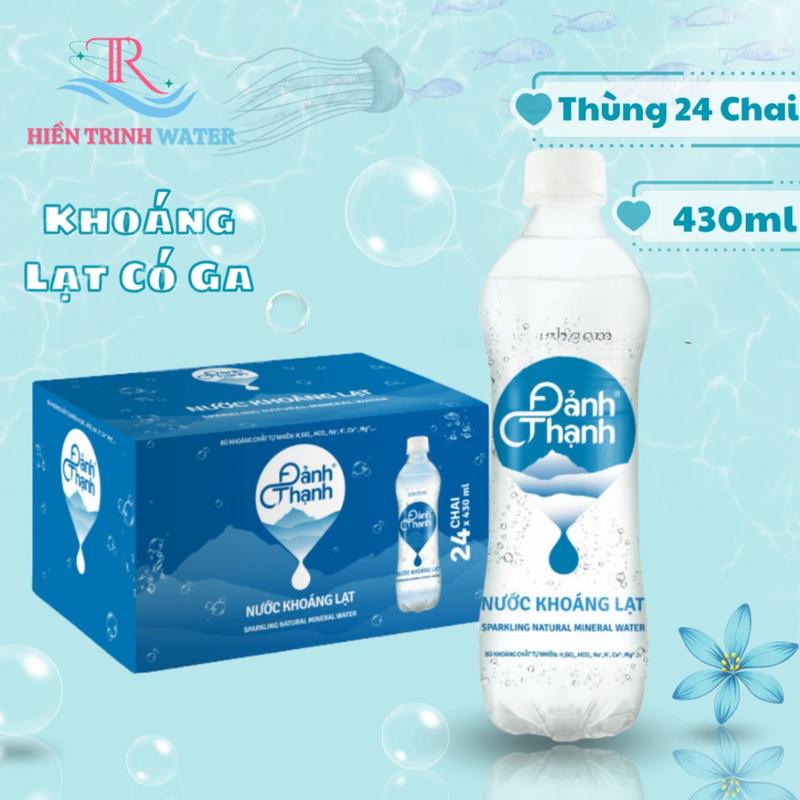 NƯỚC KHOÁNG CÓ GA ĐẢNH THẠNH 430ml (Thùng 24 Chai) - Khoáng Lạt Có Ga 1