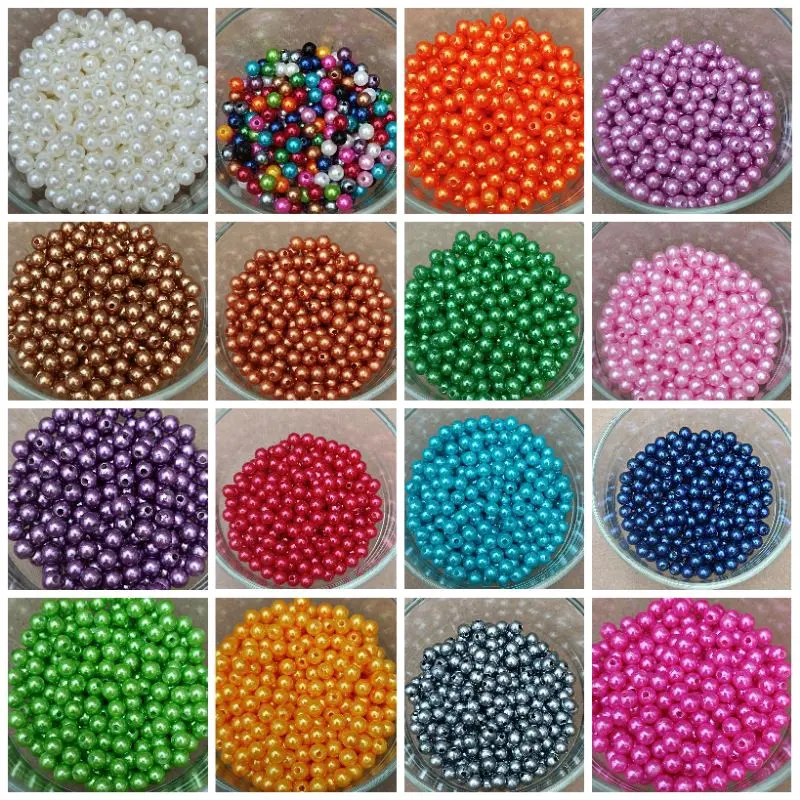 25gr mutiara ringan ukuran 6 dan 8