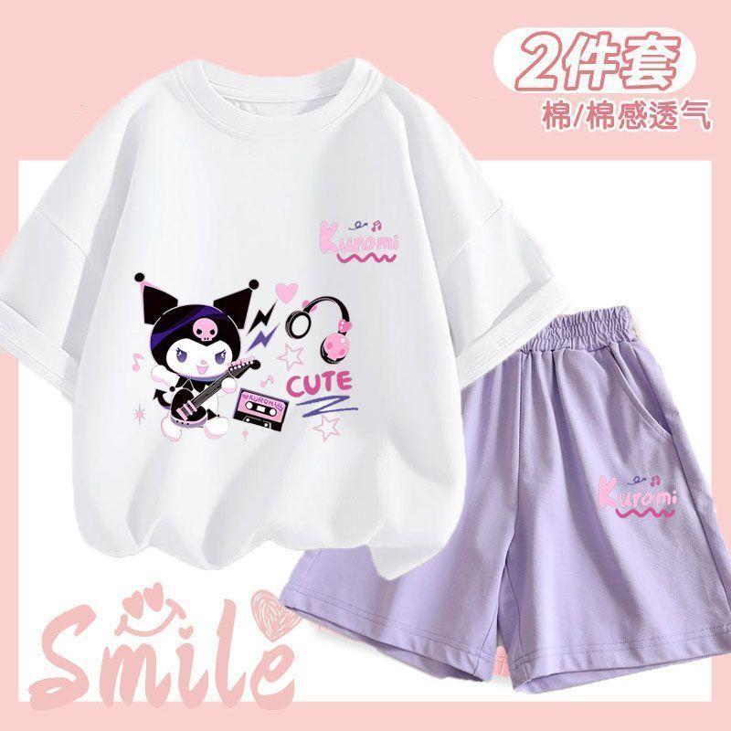 Product Introduction of Bộ Đồ Trẻ Em, Quần Đùi Ngắn Tay Cho Bé Gái, Quần Đùi ngắn Tay Mùa Hè Cho Trẻ Em Clow M, Bộ Hai Mảnh, Quần Đùi Thoáng Khí, Thời Trang, Thích Hợp Cho Năm 2025 5