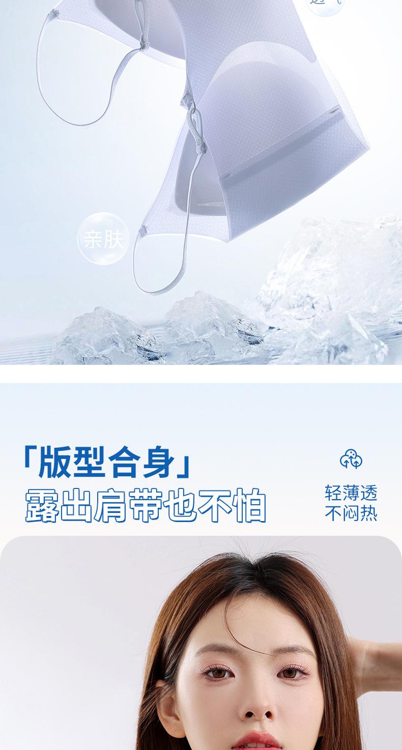Product Introduction of [SILKELLE]Thin with Shoulder-Straps Underwear Push up Lifting Traceless Ventilation Comfortable Back Shaping 6