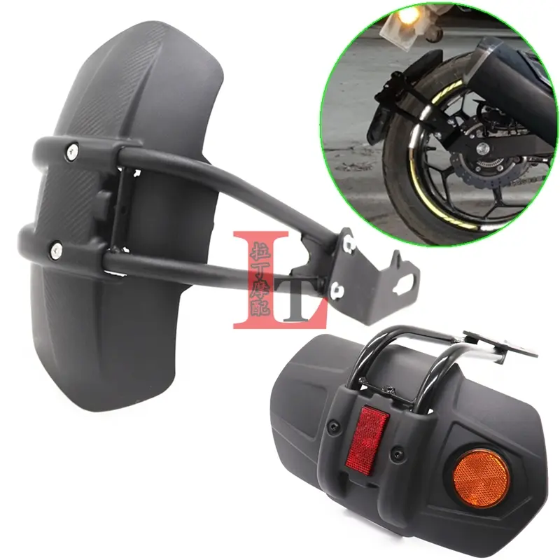 Suitable for Kawasaki Z400 Z500 NINJA400/500 modified rear fender anti ...