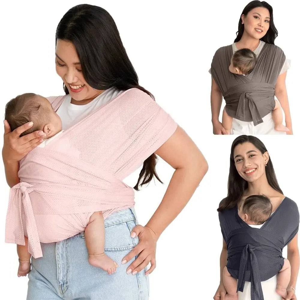 Universal Adjustable Baby Carrier Simple Front Hold Front Strap Grid Cross X-type Baby Braces