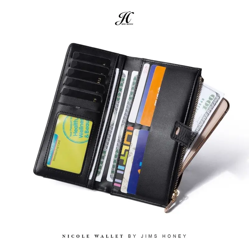 NICOLE WALLET Jims Honey Dompet Panjang Wanita Kartu 4
