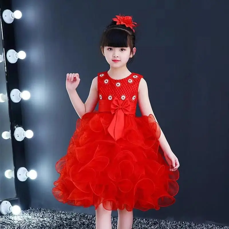 Trang Phục Biểu Diễn Ngày Trẻ Em, Quần Áo Mẫu Giáo, Váy Tutu Vải Tuyn Khiêu Vũ, Trang Phục Biểu Diễn Cô Gái Công Chúa Trường Tiểu Học 4